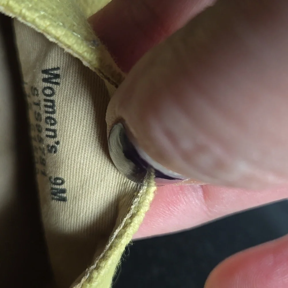 Sperry Espadrilles size 9 beige, lime green and neon details. Super Comfy!! - Picture 9 of 9